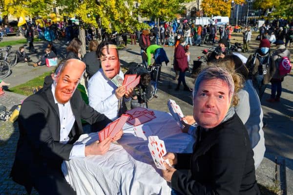 Linke, Grüne und SPD beenden Sondierungen in Berlin